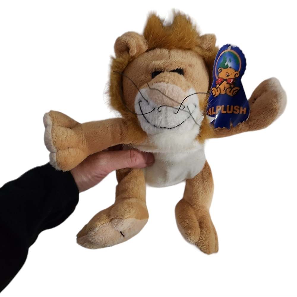 Vintage Cal Plush Lion